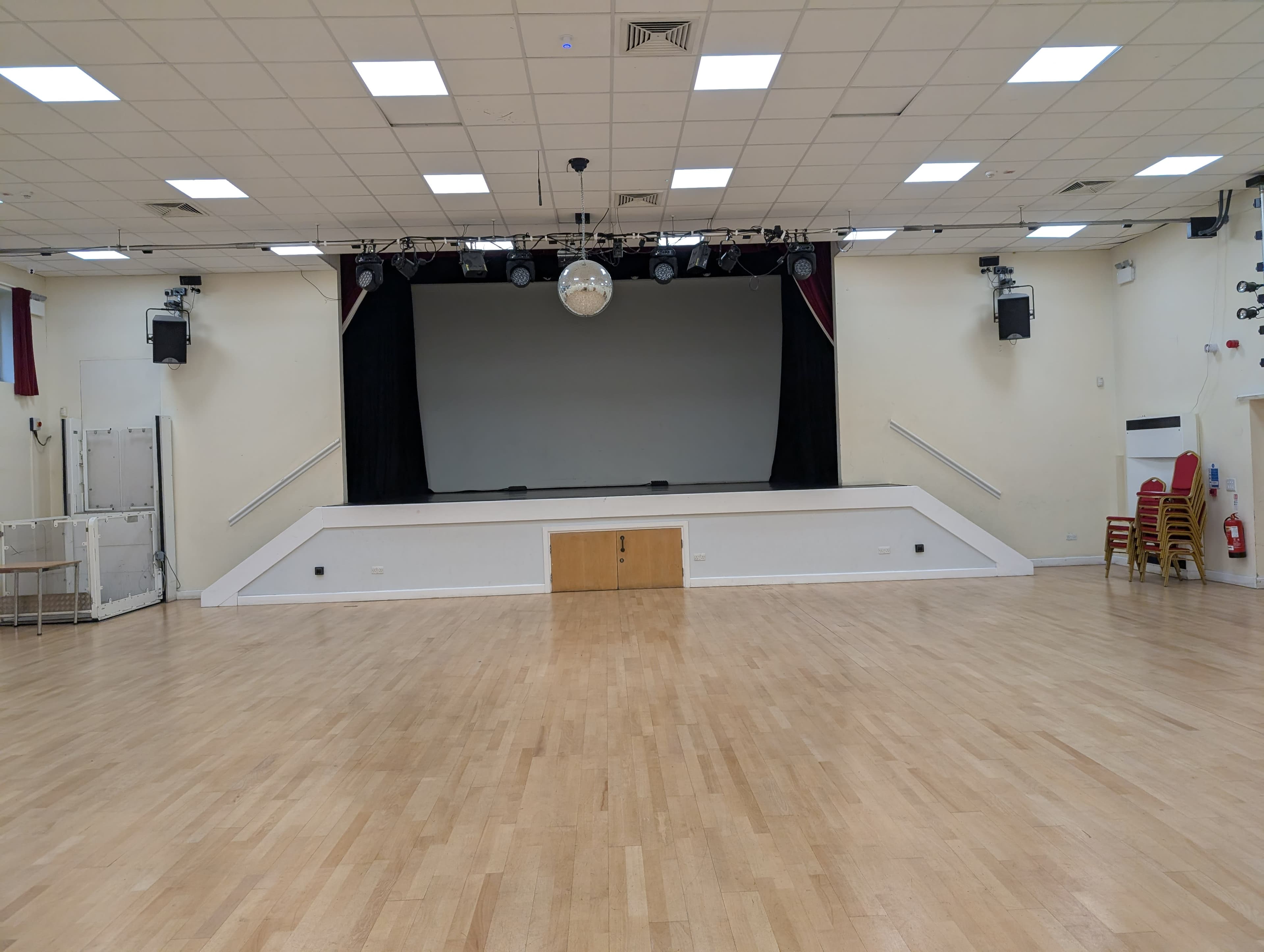 Selsdon Hall main hall viewed from the rear